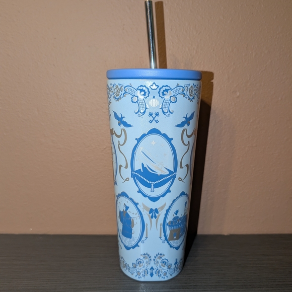 Corkcicle Blue Castle Design Tumbler - Picture 3 of 5